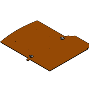 Stevige laadvloer ter bescherming van de laadruimte van een werkbus