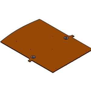 Stevige laadvloer ter bescherming van de laadruimte van een werkbus