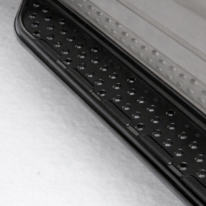 Opstaptrede RVS schuifdeur Ford Transit Custom zwart